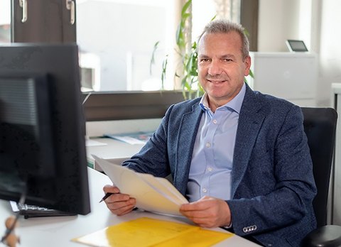 Patrik Weyermann, Geschäftsinhaber und Bereichsleiter Bahn